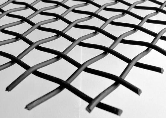 10mm de 1×3m Dubbele Draad Mesh Facade Cladding van het Golfplaataluminium