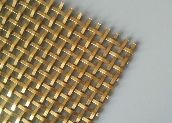 3m de Veelkleurige Decoratieve de Veiligheidsschermen van Draadmesh grilles plated metal steel