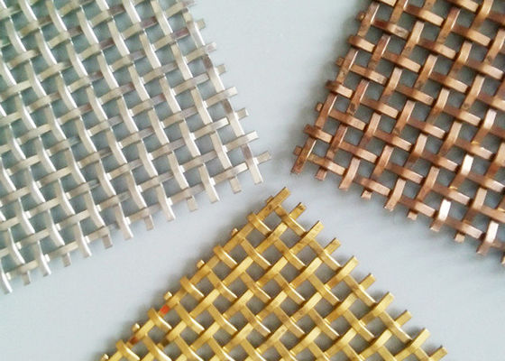 3m de Veelkleurige Decoratieve de Veiligheidsschermen van Draadmesh grilles plated metal steel