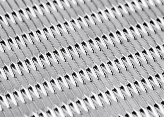 Anticorrosion SS304 Architecturale Mesh Screen Rigid Metal Mesh Voorgevel