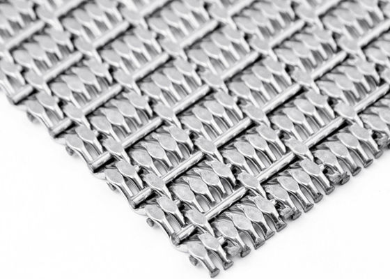 Duurzame PVDF Geweven Draad Mesh Panels Cladding Enclosures Weather Resisitant