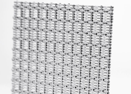 Duurzame PVDF Geweven Draad Mesh Panels Cladding Enclosures Weather Resisitant