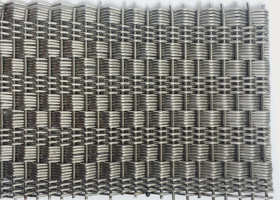 Geweven Architecturale Decoratieve SGS 4.5mm van het Schermmesh stainless steel dik