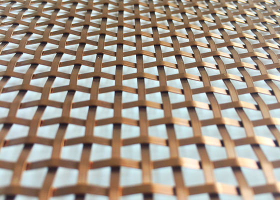 Binnenlandse Meubilair Decoratieve Draad Mesh Grilles For Cabinets 1.8mm 0,8 ' X0.8“