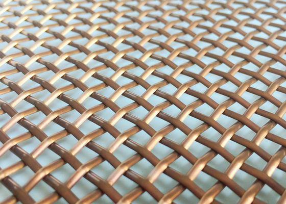 Binnenlandse Meubilair Decoratieve Draad Mesh Grilles For Cabinets 1.8mm 0,8 ' X0.8“