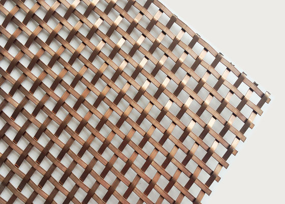 Binnenlandse Meubilair Decoratieve Draad Mesh Grilles For Cabinets 1.8mm 0,8 ' X0.8“
