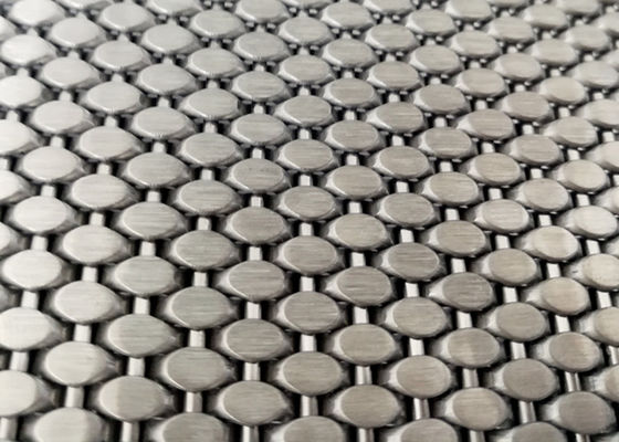 316L roestvrij staalmetaal Mesh Cladding High Tensile Strength 4.5m 5.5m Lengte