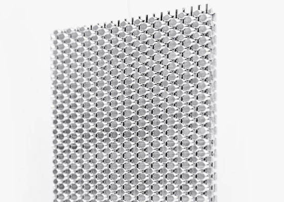 OEM 1.5mm Decoratief Metaal Mesh Screen 15ft Architectuur van de de Stoffenvoorgevel van de Staaldraad