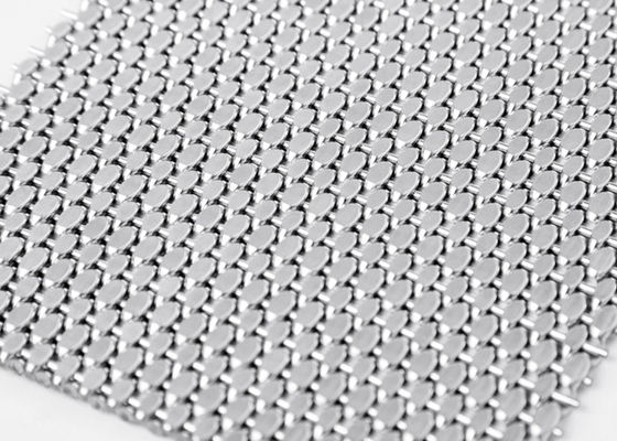 OEM 1.5mm Decoratief Metaal Mesh Screen 15ft Architectuur van de de Stoffenvoorgevel van de Staaldraad