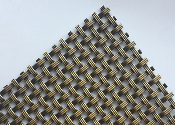 3.2mm ODM Decoratief Metaal Geplateerd Mesh Screen Wire Grille Antique