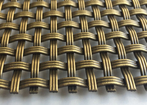 3.2mm ODM Decoratief Metaal Geplateerd Mesh Screen Wire Grille Antique