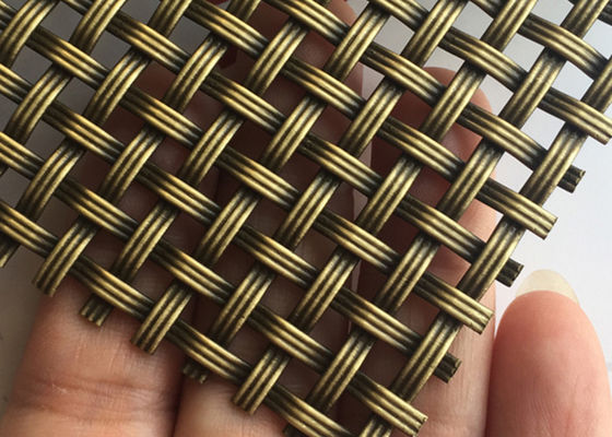 3.2mm ODM Decoratief Metaal Geplateerd Mesh Screen Wire Grille Antique
