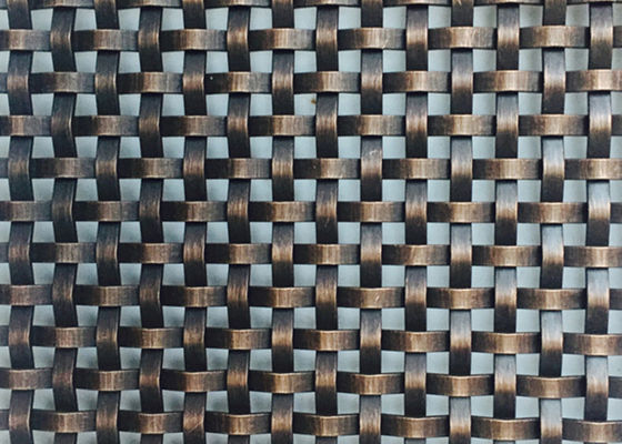 6.5ft van het het Weefselroestvrije staal van de Meubilairvoorgevel het Vierkante Weefsel Mesh Smooth Surface