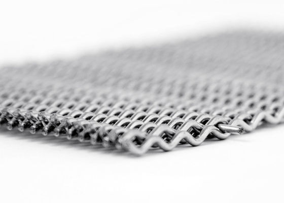 316 het Metaalstof Mesh Screen 2mm Dia L3m van het Duidelijk Weefselroestvrije staal