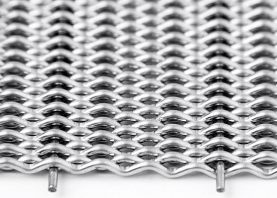 316 het Metaalstof Mesh Screen 2mm Dia L3m van het Duidelijk Weefselroestvrije staal