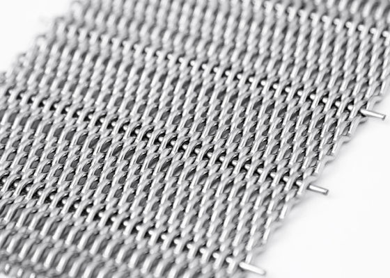 316 het Metaalstof Mesh Screen 2mm Dia L3m van het Duidelijk Weefselroestvrije staal