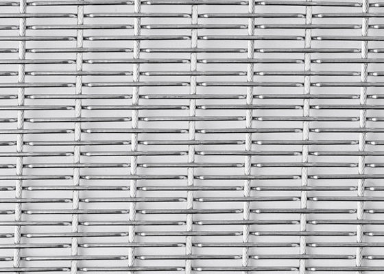 120m het Flexibele Metaal Mesh Antacid Smooth Surface van het de Bouwzonnescherm