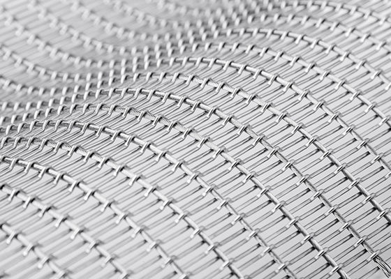 120m het Flexibele Metaal Mesh Antacid Smooth Surface van het de Bouwzonnescherm