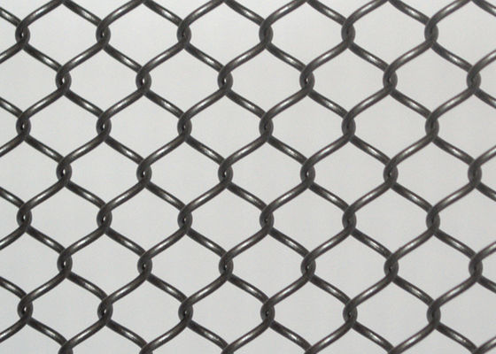 De Open haarddraad Mesh Curtain Aluminum Alloy van Grey Architectural Metal 10m