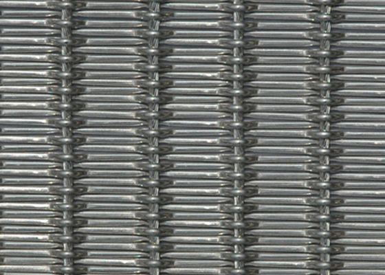 De geplooide 9mm 2m OEM van Flexibel Metaalmesh fabric Comités van de Lift Binnenlandse Muur
