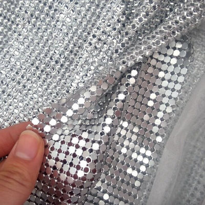 Weefselodm van de het Lovertjestof van het Luxemetaal Gouden Zilveren het Aluminiumlegering