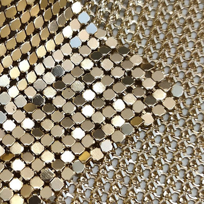 SGS van de Lovertjesoilproof van het Bekledingsaluminium het Metaalmetaal Mesh Fabric For Clothing