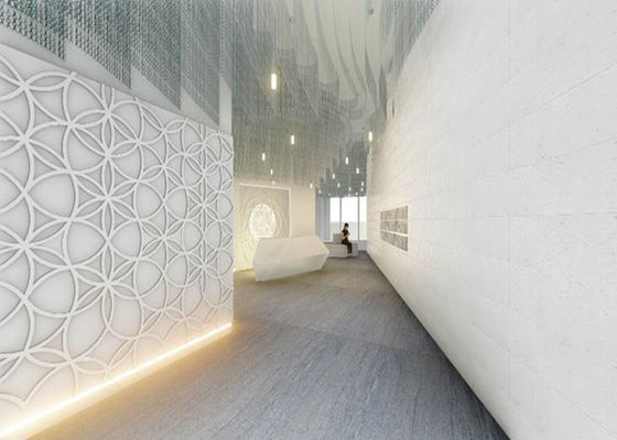 2 mm decoratieve hoek gordijnen van aluminium voor binnenshuis scheidingsgordijnen Multi kleur beschikbaar