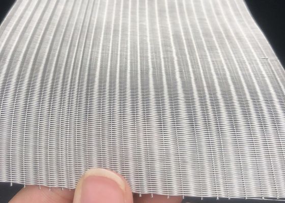 Binnenlandse Draad Mesh Screen 0.6mm van het Eco de Zilveren Roestvrije staal het Openingsgebied van 0%