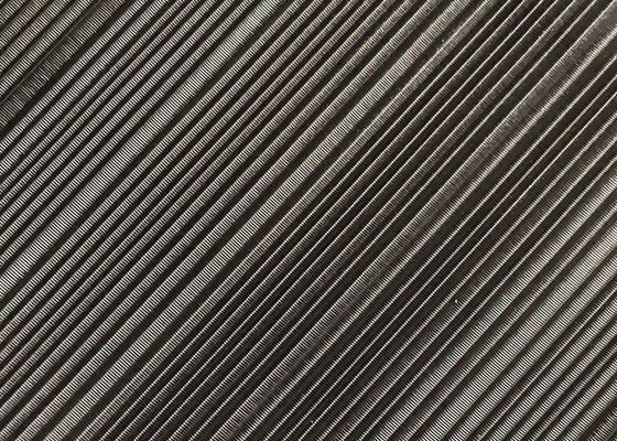 ISO 2.5m Geschilderde Zwarte de Muurbekledingen van Draadmesh screen laminated glass for