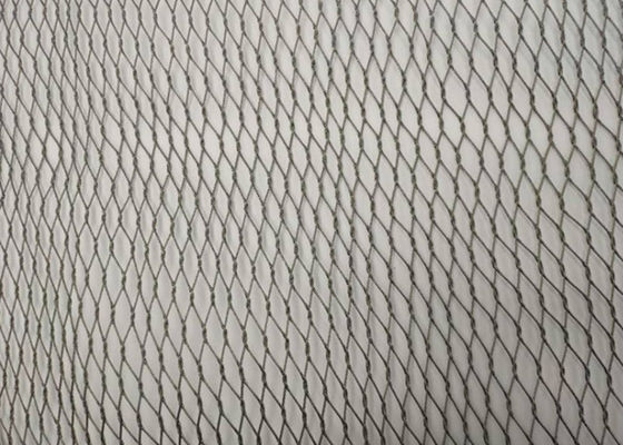 50x50mm Antirust Flexibel Draadnetwerk 1.6mm Dia Braided Wire Mesh Bird-het Scherm