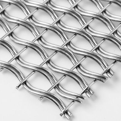 1.5m Binnenlandse OEM SS 304 van Mesh Panel van de Meubilair Architecturale Geweven Draad