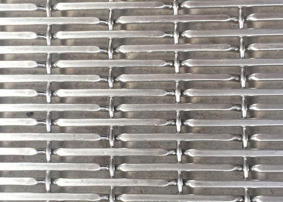 3mm de Dikke Verdelers van Roestvrij staal Architecturale Mesh Woven Wire Screen Space