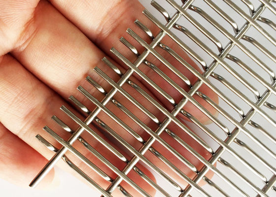 304ss Geweven Metaaldraad met grote trekspanning Mesh Decorative Partitionl Screen