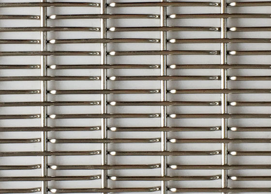 304ss Geweven Metaaldraad met grote trekspanning Mesh Decorative Partitionl Screen
