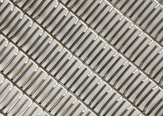 304ss Geweven Metaaldraad met grote trekspanning Mesh Decorative Partitionl Screen