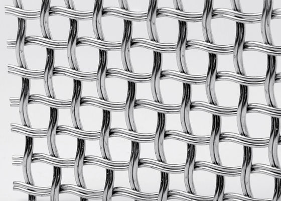 Cirkelmesh shape helical stainless steel Geplooide Draad Mesh For Partitions