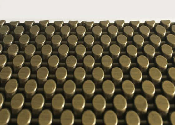 De stijve Architecturale Voorgevel van Mesh Decorative Panels For Building van de Roestvrij staaldraad