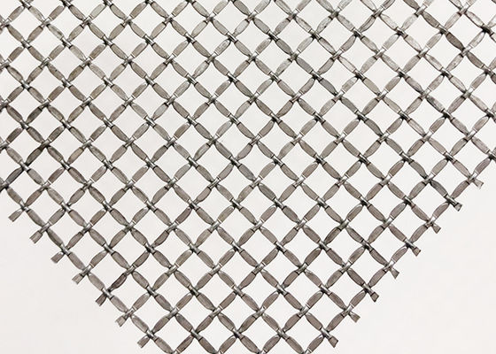 301 de roestvrij staal Geplooide Weerstand van Draadmesh square woven metal abrasion
