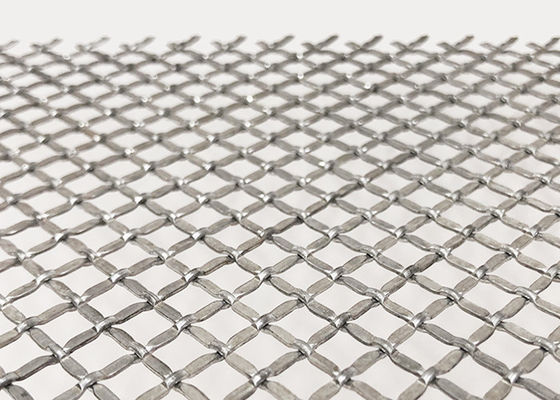 301 de roestvrij staal Geplooide Weerstand van Draadmesh square woven metal abrasion