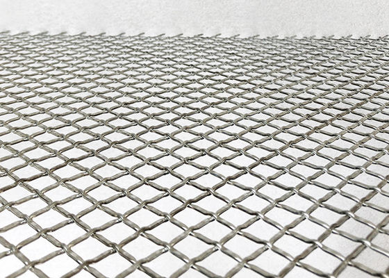 Van de het Slotgolfplaat van de metaaldecoratie Ss302 de Draad Mesh Alkali Resistance For Ceiling en Poort
