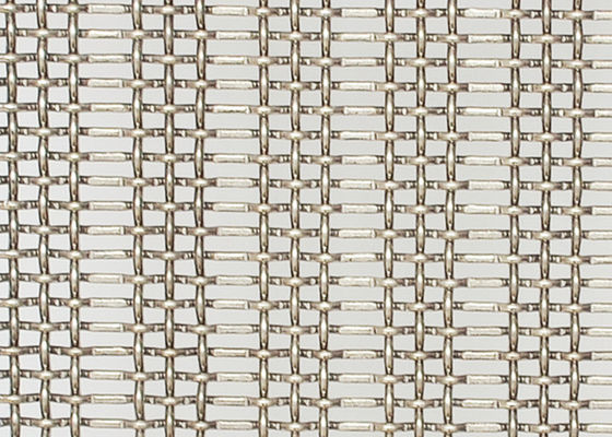 Binnenlandse Geweven Ss 316 Metaalstaal Geplooide Draad Mesh Decoration Building Facade