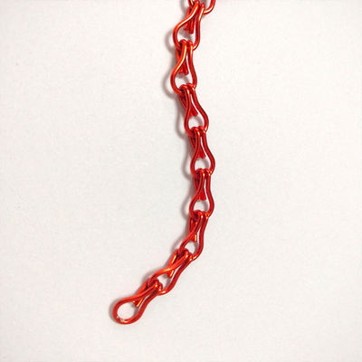 Aanpasbaar aluminium keten schakel gordijn voor moderne gordijn patroon