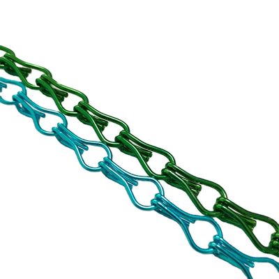 Duurzaam Aluminium Ketting Vliegscherm Voor Ventilatie Metalen Ketting Vlieg Plaag Insecten Doorkort