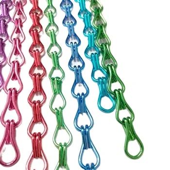 Metalen gordijnen met aluminium haken voor interieurversiering van plafonds