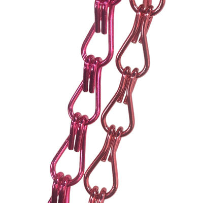 Aluminium 20 mm metaalketting gordijn flexibel decoratief draadnet voor kamerverdeling