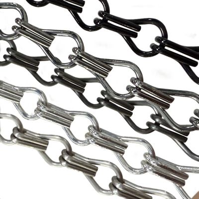 Gepersonaliseerde grootte en ontwerp roestvrij staal aluminium metaal decoratief gaas voor decoratie