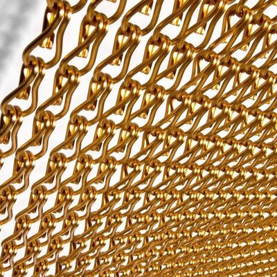 24mm Kettingafstand Aluminium Kettingvliegengordijn met Eenvoudige Installatie en Goede Ventilatie voor Insectenbescherming