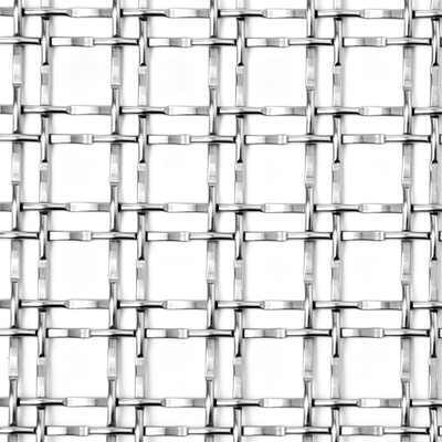 Aangepaste grootte en afwerking Architectonisch geweven gaas gevel scheidingsscherm