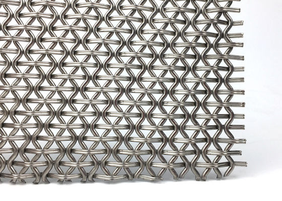 5mm Stoffen Gaas Voor Architecturale Opening Bereik 0.8 8 Mm Openingsgebied 59%