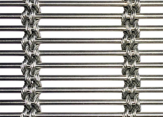 8mm Decor Geweven de Olie Vrije Bestand Op hoge temperatuur van het Draadgordijn